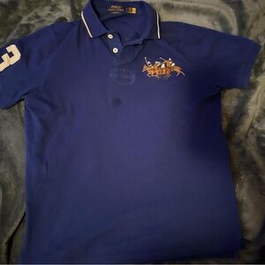Polo by Ralph Lauren Men's Royal Blue Polo Shirt